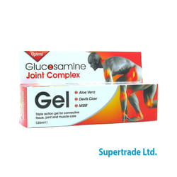 Optima Glucosamine Joint Complex Gel Muscle Aloe Vera Devils Claw & MSM 125ml X3
