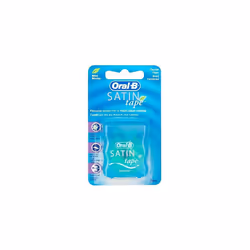 2 X Original New Oral-B 25m Satin Dental Tape - Mint Flavour