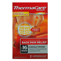 Thermacare Lower Back & Hip Heat Wraps - Pack of 2 - Up to 16hrs Pain Relief X 2