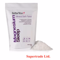 2 X BetterYou Magnesium Sleep Bath Flakes With Relaxing Essential Oils - 1kg