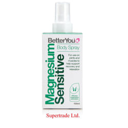 BetterYou Magnesium Oil Sensitive Body Spray For Joints & Muscles - 100ml