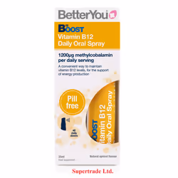 2 X Better You Boost B12 Daily Oral Spray Vegan - 25ml