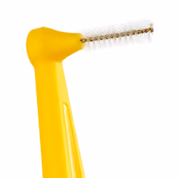TePe Angle Interdental Brush, Yellow 0.7mm (6 Pieces/Packet) X 2