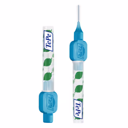 Tepe Interdental Brush, Blue 0.6mm (8 Pieces/Packet) X 3 Pack