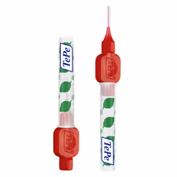 TePe Interdental Brushes Red-0.5 mm (8 Pieces/Packet) x 3 Pack