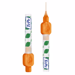 Tepe Angle Interdental Brush, Orange 0.45mm (8 Pieces/Packet) X 3 Pack