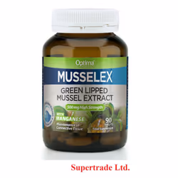 3 X Optima Musselex Green Lipped Mussel Extract 500mg - 90 Tablets