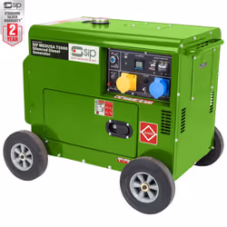 SIP MEDUSA T5500 Silenced Diesel Generator
