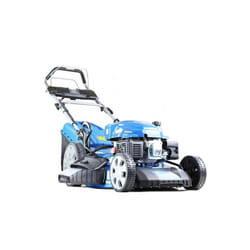 Hyundai HYM530SPE Self-Propelled Petrol Lawn Mower, (rear wheel drive), 21â/53cm Cut Width, Electric (push button) Start With Pull-Cord Back -Up - 3