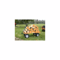 Sherpa Large Utility Garden Trolley Cart with Puncture Proof Tyres and Liner SLGT3