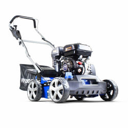 Hyundai 210cc 400mm Petrol Lawn Scarifier & Aerator Push HYSC210