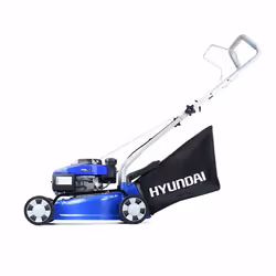 Hyundai 79cc 4-stroke Petrol Push Rotary Lawn Mower 40cm cutting width Bundled With 1/2 Ltr Oil HYM400P