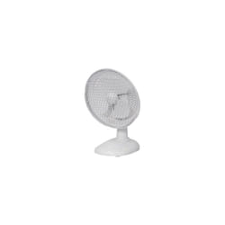 Prem-I-Air 6 White Desktop Fan with 2 Speed Settings