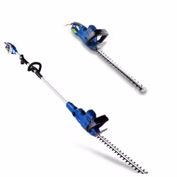 Hyundai HYP2HT550E 550W 450mm 2-in-1 Convertible Corded Electric Pole Hedge Trimmer/Pruner