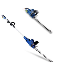 Hyundai HYP2HT550E  550W 450mm 2-in-1 Convertible Corded Electric Pole Hedge Trimmer/Pruner