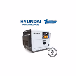 Hyundai DHY8000SELR 6kW Silenced Long Run Diesel Generator