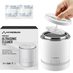 Hangsun Electric Ultrasonic Dental Cleaner Machine for Oral Appliances