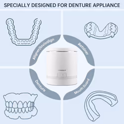 Hangsun Electric Ultrasonic Dental Cleaner Machine for Oral Appliances