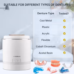 Hangsun Electric Ultrasonic Dental Cleaner Machine for Oral Appliances