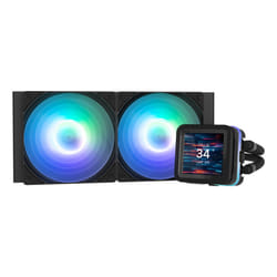 Zalman ALPHA2 DS A24 BLACK computer cooling system Processor All-in-one liquid cooler 12 cm 1 pc(s)