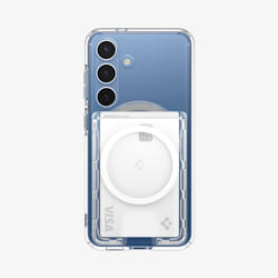 Spigen Ultra Hybrid (MagFit+) MagFit Card Holder Crystal Clear