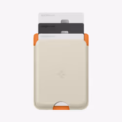 Spigen Nano Pop (MagFit) Galaxy S25 Series MagFit Card Holder Orange Beige