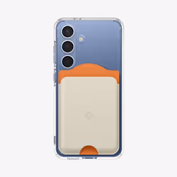 Spigen Nano Pop (MagFit) Galaxy S25 Series MagFit Card Holder Orange Beige