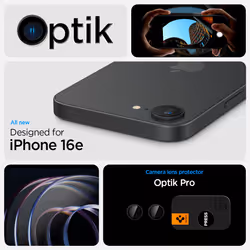 Spigen Optik Pro EZ Fit iPhone 16e Lens Protector - Additional view 6