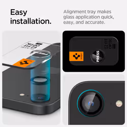 Spigen Optik Pro EZ Fit iPhone 16e Lens Protector - Additional view 8