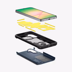 Spigen Tough Armor Galaxy A56 5G Case Metal Slate