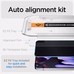 Spigen GLAS.tR EZ Fit | Privacy Pixel Pro/9 Screen Protector 2-Pack - Additional view 8