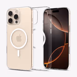 Spigen Thin Fit T (Mag Fit) iPhone 16 Pro Max Case Clear White - Additional view 3