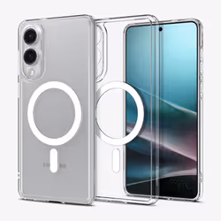 Spigen Ultra Hybrid (MagFit) Galaxy S25 Edge Case Clear White