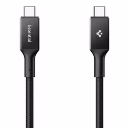 Spigen Essential EB10010CC USB cable USB 3.2 Gen 1 (3.1 Gen 1) 1 m USB C 5 Gbit/s 100 W Black - Additional view 2