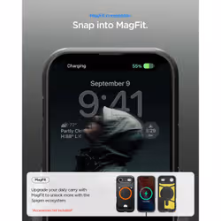 Spigen Tough Armor T AI Cover iPhone Air MagFit Case Black - Additional view 8
