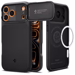 Spigen Optik Armor (MagFit) iPhone 17 Pro Case Black - Additional view 2