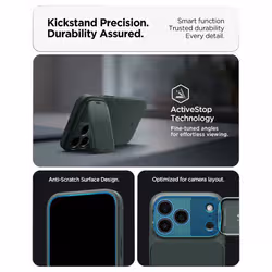 Spigen Optik Armor (MagFit) iPhone 17 Pro Case Black - Additional view 6