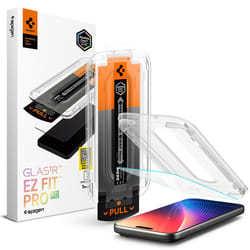 Spigen Glas.tR EZ Fit Pro HD iPhone 17 Pro Max/16 Pro Max Glass Screen Protector Clear
