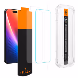 Spigen Glas.tR EZ Fit Pro HD iPhone 17 Pro Glass Screen Protector Clear - Additional view 2
