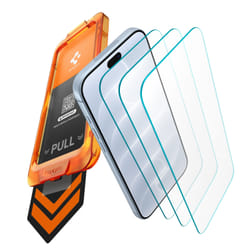 Spigen Glas.tR AlignMaster S iPhone 18 Pro / 17 Pro Screen Protectors (3 Pack)
