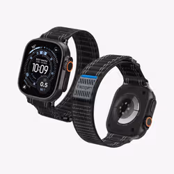 Spigen WBF0 Apple Watch (44/45mm) / Watch 10/11 (46mm) / Ultra (49mm) Band Black - Additional view 2