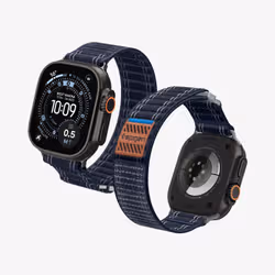 Spigen WBF0 Apple Watch (44/45mm) / Watch 10/11 (46mm) / Ultra (49mm) Band Navy - Additional view 2