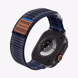 Spigen WBF0 Apple Watch (44/45mm) / Watch 10/11 (46mm) / Ultra (49mm) Band Navy - Additional view 8