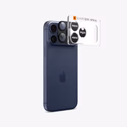 Spigen Optik Pro XL EZ Fit iPhone 17 Pro Lens Protector Black - Additional view 7