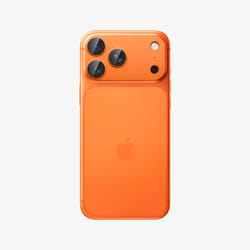 Spigen Optik Pro XL EZ Fit iPhone 17 Pro Max Lens Protector Orange
