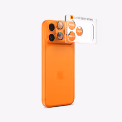 Spigen Optik Pro XL EZ Fit iPhone 17 Pro Max Lens Protector Orange - Additional view 7