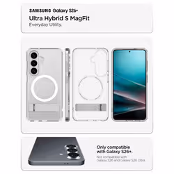 Spigen Ultra Hybrid S (Mag Fit) Galaxy S26 Plus Case Clear White - Additional view 8