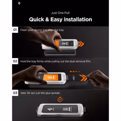 Spigen GLAS.tR EZ Fit Pro HD Galaxy S26 Screen Protector [1 Pack] - Additional view 4