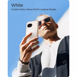 Spigen Ultra Hybrid Cover Pixel 10a Case Clear White - Additional view 7