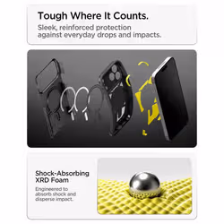 Spigen Tough Armor T (MagFit) iPhone 18 Pro Max / 17 Pro Max Case Gunmetal - Additional view 3